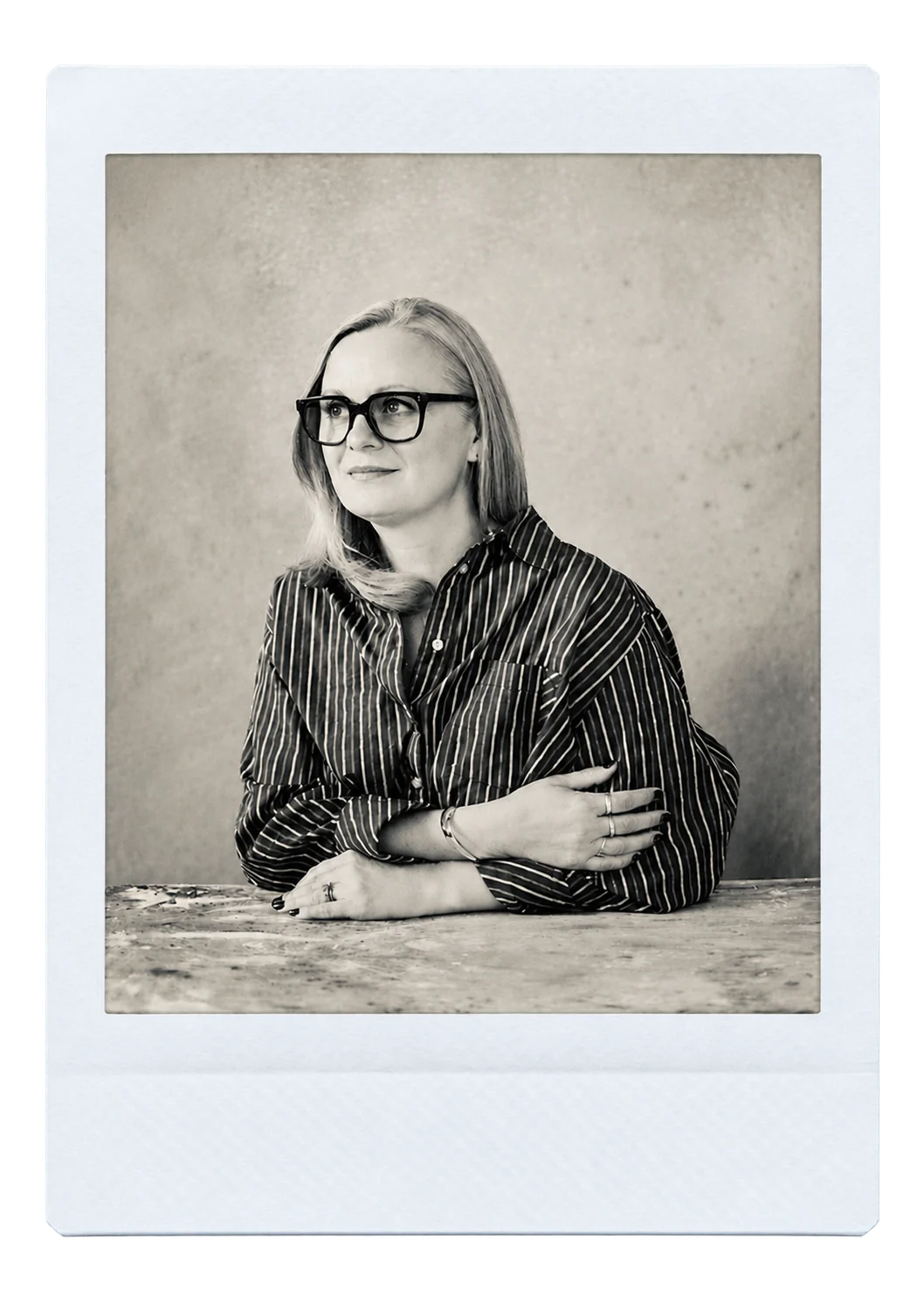 Polaroid portrait of Cherie Nelson
